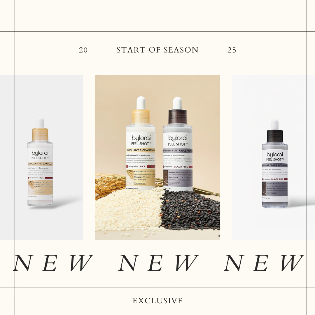 Peel Shot Serum – White and Black Rice Exfoliant ByLorai