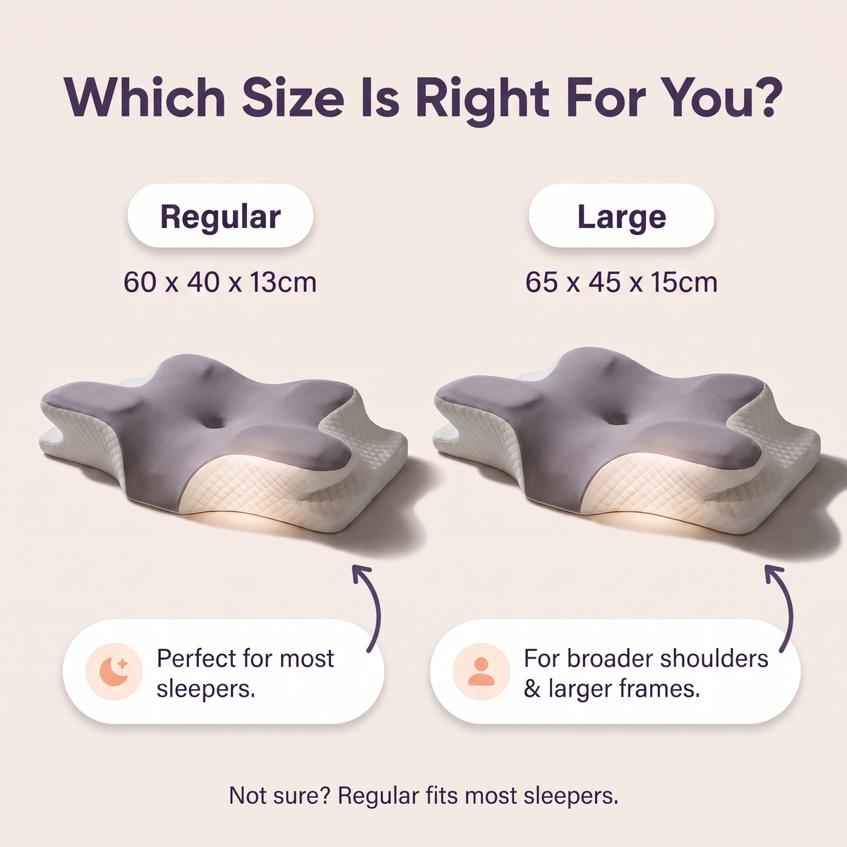 ByLorai CurveFit™ Pillow Regular